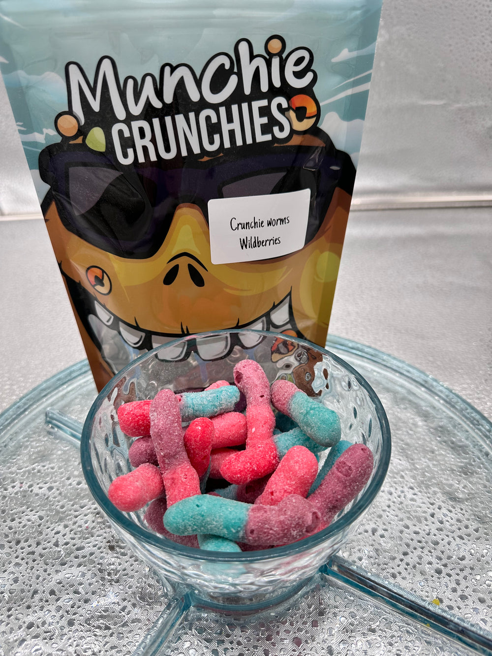 Sour worm Crunchies